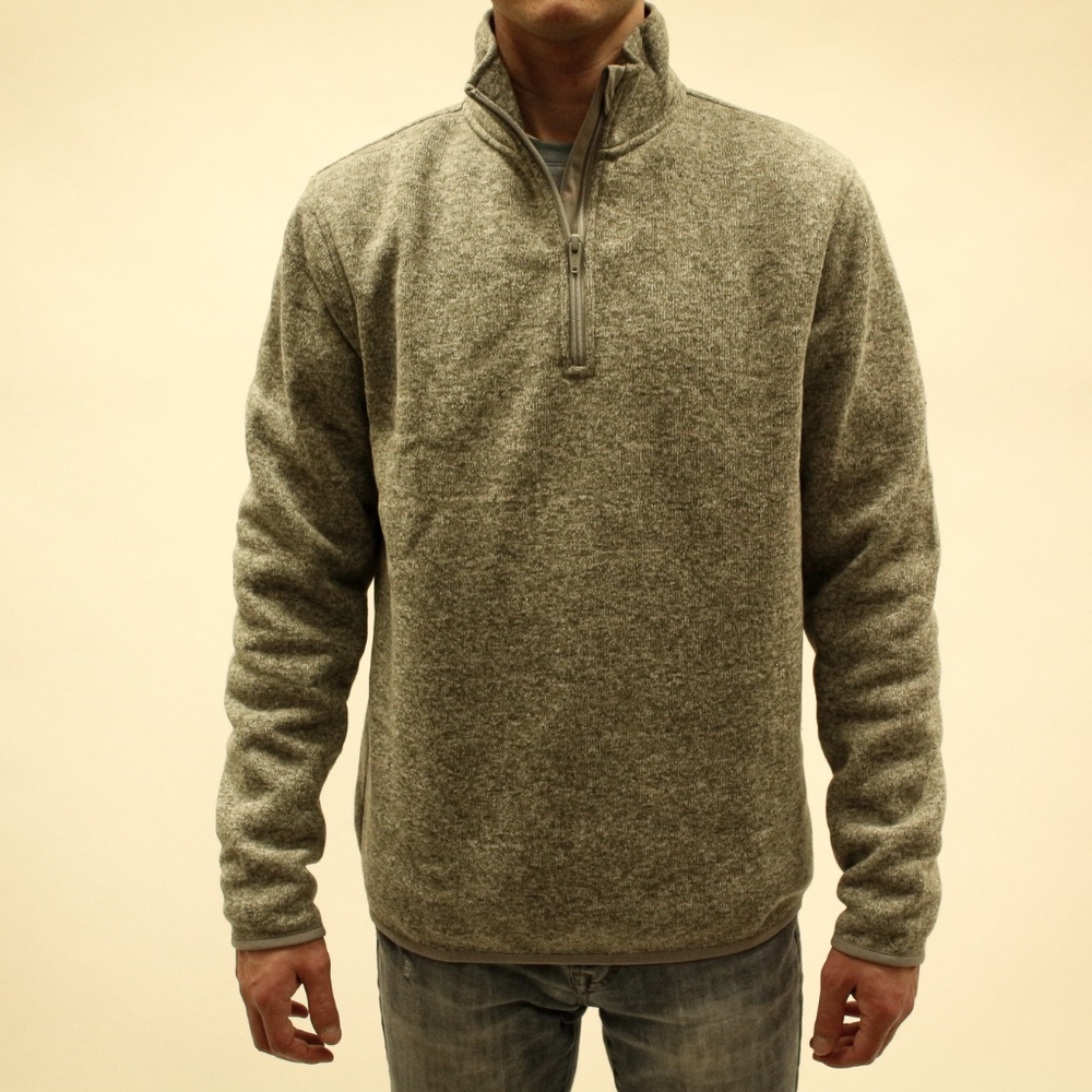 J. Crew Quarter Zip Fleece Pullover